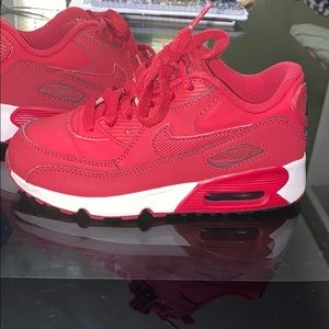 Boys Red Air Max